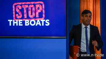 "Kein Wenn und Aber": Sunak will Abschiebeflüge nach Ruanda im Sommer starten