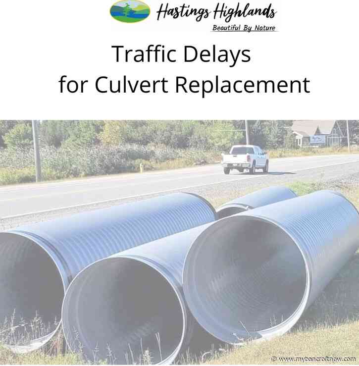 Hastings Highlands says to be prepared for some delays on South Baptiste lake road  