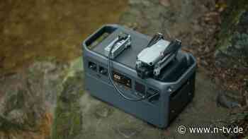 Leise genug für Camping-Nächte: Die DJI Power 1000 lädt nicht nur Drohnen schnell auf