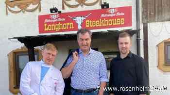 Markus Söder in Schechener Restaurant: So isst der Ministerpräsident sein Steak am liebsten