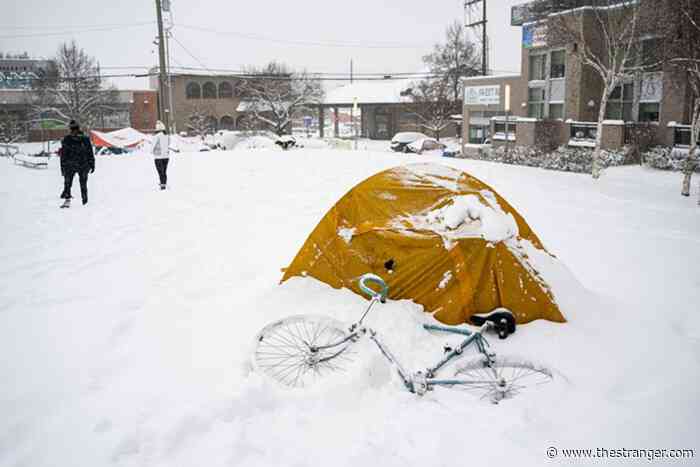 Slog AM: GOP Nominates Semi Bird for Governor, Supreme Court to Decide on Anti-Homeless Camping Ban, Trump's Hush Money Trial Begins