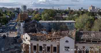Ukraine-Krieg: Fernsehturm in Charkiw nach russischem Angriff teilweise eingestürzt