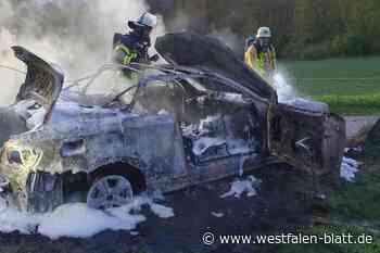 Mysteriöser Autobrand in Bruchhausen: Polizei bringt Licht ins Dunkel