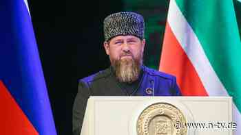 Russisches Exil-Blatt meldet: Putin-Getreuer Kadyrow soll "unheilbar krank" sein