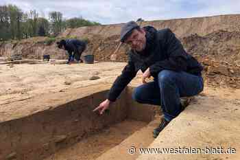 Seltener Fund versinkt im Regenrückhaltebecken