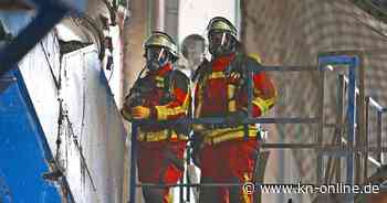 Feuer in Neumünster am Montag: Was im Gewerbegebiet brannte