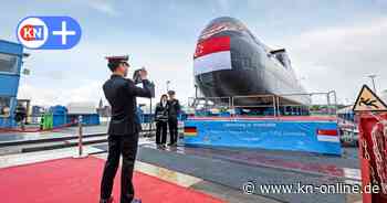 U-Boot-Taufe in Kiel:  Milliardenteure Rüstung  für Singapurs Marine
