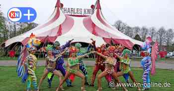 Zirkus Charles Knie ist da: Jetzt wird aufgebaut in Bad Segeberg