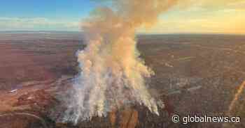 Out-of-control wildfire in northeastern Alberta believed to be 67 hectares