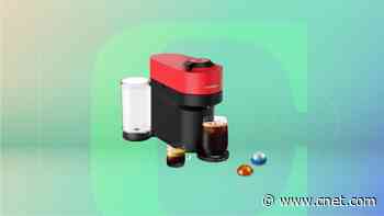 This Nespresso Vertuo Pop Plus Coffee Machine Costs Just $100 Right Now     - CNET