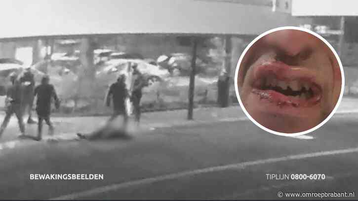 Man in elkaar geslagen en achtergelaten op straat, daders gezocht