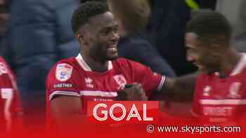 Level again! Latte Lath screamer drags Boro back into match