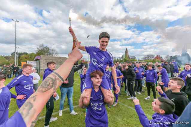 FC Daknam is 99 procent zeker van de titel, als het niet in elkaar stort tegen SVH Waasmunster: “Ik zie ons niet verliezen met negen goals verschil”