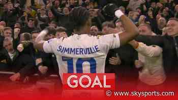 Sumptuous Summerville puts Leeds in command with curler