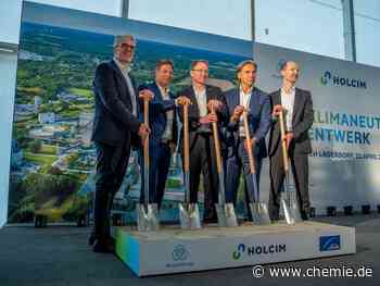 Eines der ersten klimaneutralen Zementwerke der Welt nimmt Gestalt an