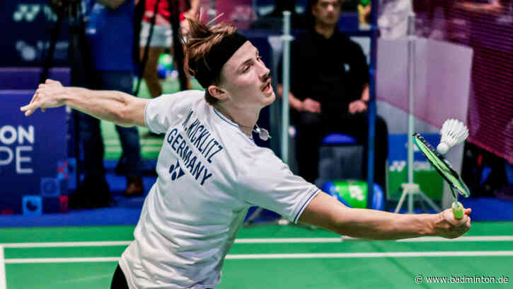Thomas Cup: Das DBV-Aufgebot