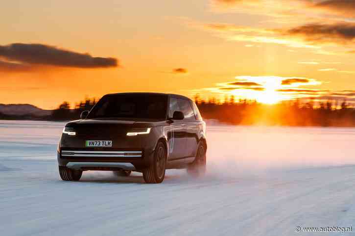 Met de Range Rover Electric kom je nergens vast te staan