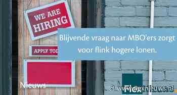 Blijvende vraag naar MBO’ers zorgt voor flink hogere lonen.