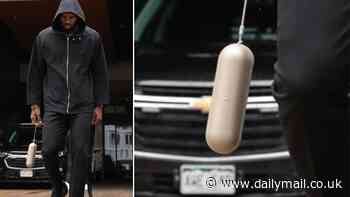 Has LeBron James just leaked a new Apple product? Basketball star is spotted carrying an unreleased device - here's what it could be