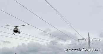 Hubschrauber kreist über Forchheim - auch in Bamberg und Kulmbach gesichtet