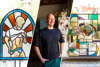 Sanderjan (36) maakt kunst met piemels en kussende mannen: “Moeder zei dat mijn overleden opa het geweldig had gevonden”