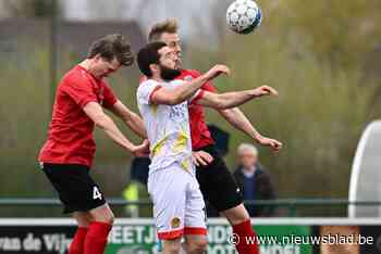 Josse Vekeman treft vier keer raak voor KVV Laarne-Kalken, dat poort naar eerste wil open beuken: “We geloven in onze kansen”