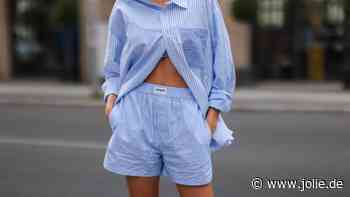 Keine Jeans, keine Hot Pants: Frauen stylen im Sommer Boxershorts