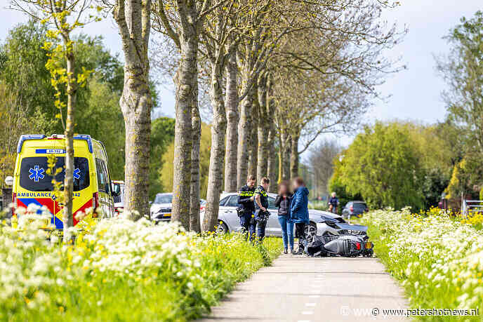 Scooterrijder gewond bij ongeluk Mijdrecht
