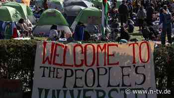 Unterricht wird umgestellt: Elite-Uni reagiert auf ausufernde Studentendemos