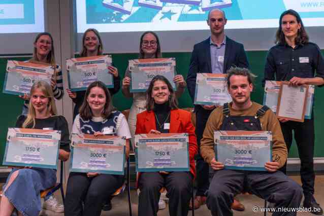Future Proef Award beloont studenten die met eindwerk bijdragen aan duurzaamheid