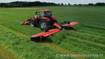 Het is wachten op droog weer voor de grasoogst