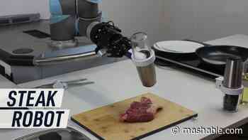 Would you let this robot cook your steak?