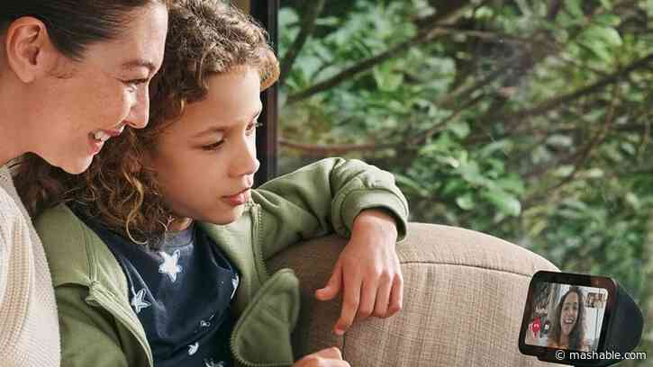 Shop the Echo Show 5 today at Amazon and get a bonus Kasa Smart Color Bulb