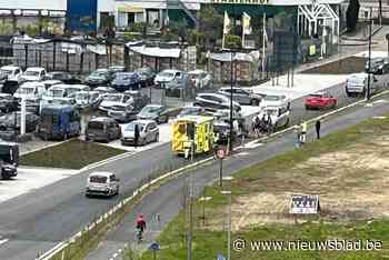 Fietser (86) door wagen gegrepen bij het oversteken van rijweg