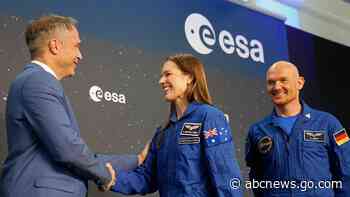 European Space Agency adds 5 new astronauts in only fourth class since 1978. Over 20,000 applied