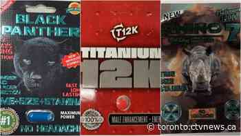 'Serious health risks': Unauthorized sexual enhancement products seized in Toronto