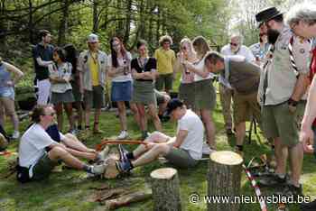 Technieken en creativiteit tijdens wedstrijd Eikenschild: scoutsgroepen bewijzen wie uitblinkt en dit jaar de trofee bemachtigt