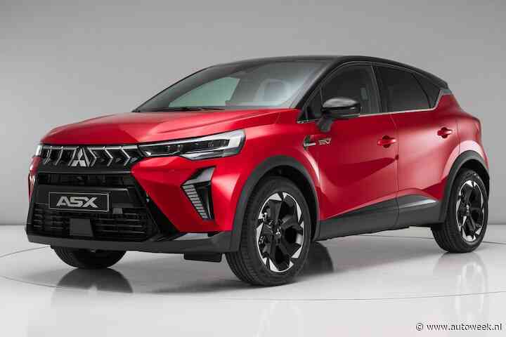 Mitsubishi ASX: met nieuw gezicht nu al de Captur achterna