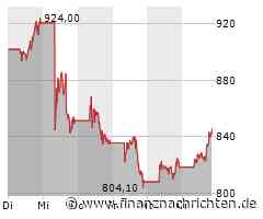 Die ASML-Aktie heute stark: Kurs legt deutlich zu (845,50 €)