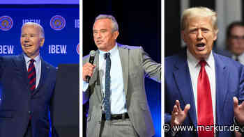 Umfrage zur US-Wahl zeigt: Kennedy-Kandidatur könnte Trump noch Probleme bereiten