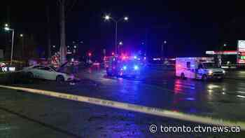 Man charged in fatal Mississauga collision, police say victims not wearing seatbelts