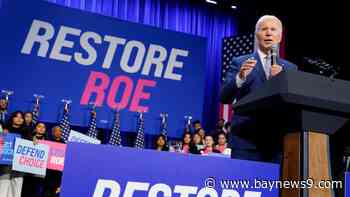 Biden heads to Florida to link Trump to six-week abortion ban