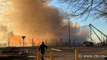 Redevelopment plans in question after historic Edmonton air hangar gutted by fire