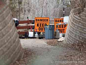 Saskatoon's Gabriel Dumont park bridge to be repaired after early April fire