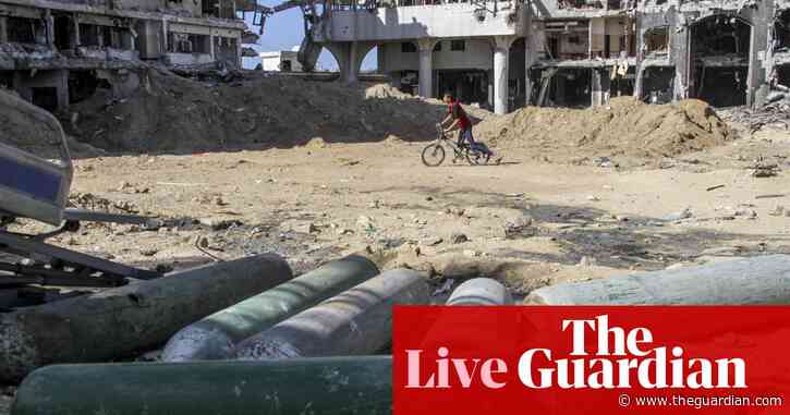 Middle East crisis: Authorities recover further bodies at Nasser hospital from mass grave, say reports – as it happened