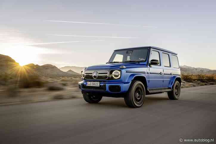 De elektrische Mercedes G-klasse is gearriveerd (+NL prijs)