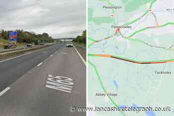 Crash causing rush hour delays on M65