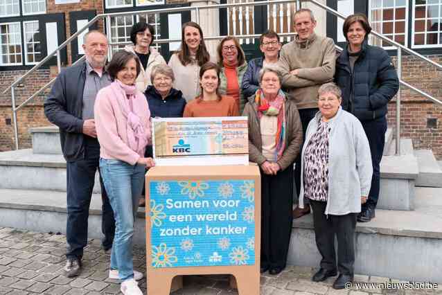 Werkgroep Kom op tegen Kanker zamelt bijna 20.000 euro in