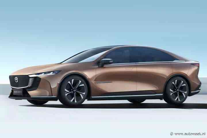 Mazda EZ-6: elektrische sedan klaar voor debuut