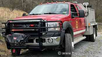 W.Va. firefighter injured when collision sends apparatus into building